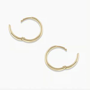 14k Gold Classic Huggies